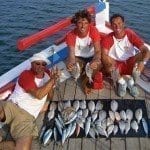 family fishing from Lagos