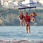 parasailing albufeira children