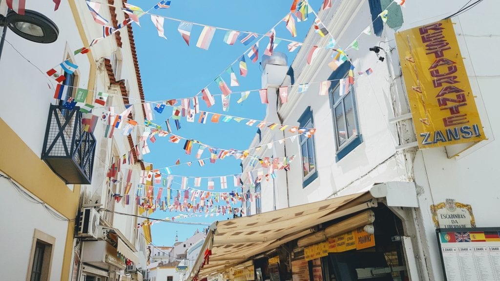 Albufeira's downtown is still rather cute 