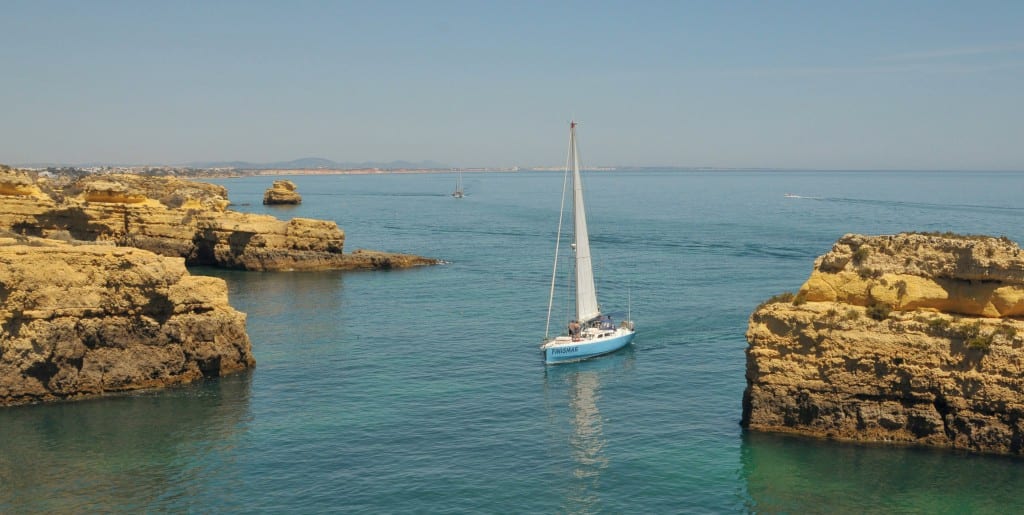 Albufeira things to do: sailing tour