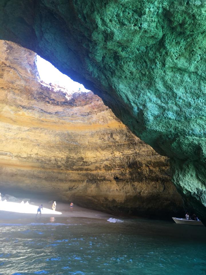 The Benagil cave is the highlight of most cave tours in the Algarve