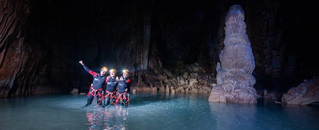 Sea caving is a unique experience