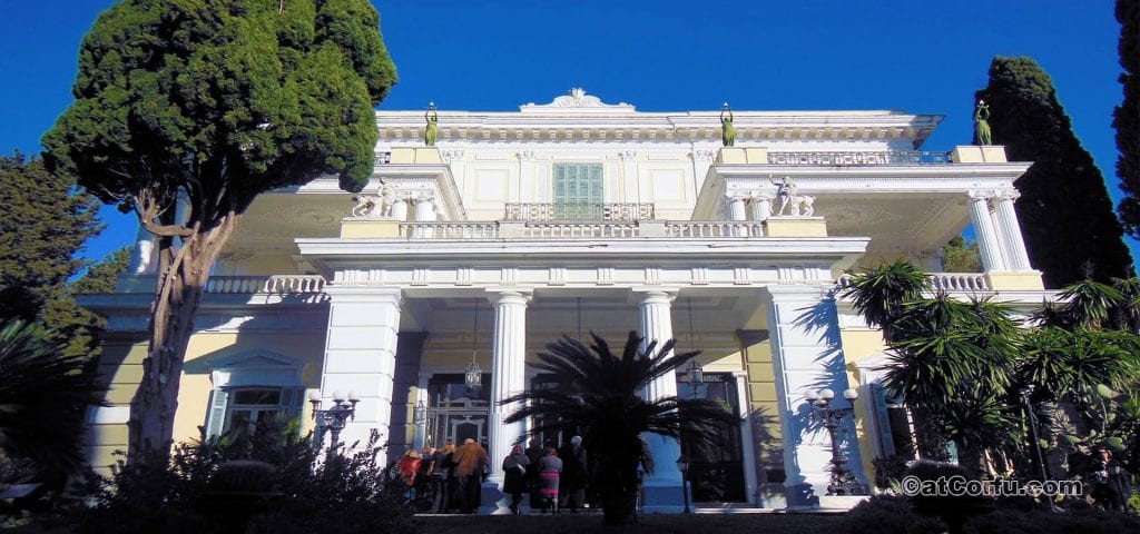 Discover the Palace of Sissi in Corfu