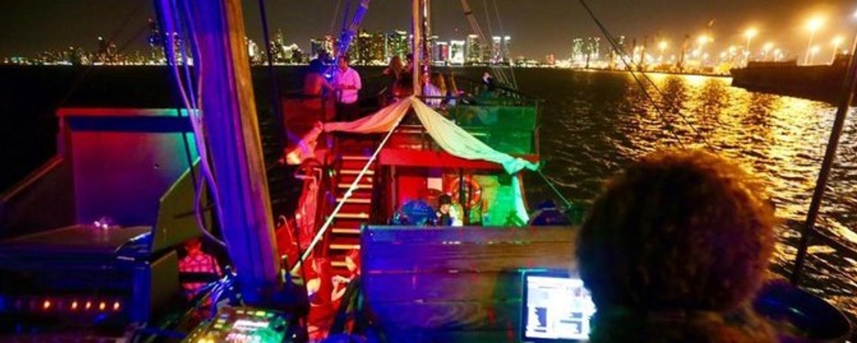 night boat party in Rio de Janeiro