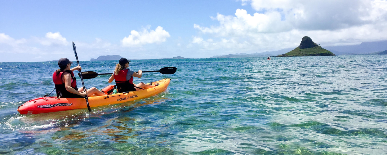 Chinaman's Hat Self-Guided Kayak Tour in Laie
