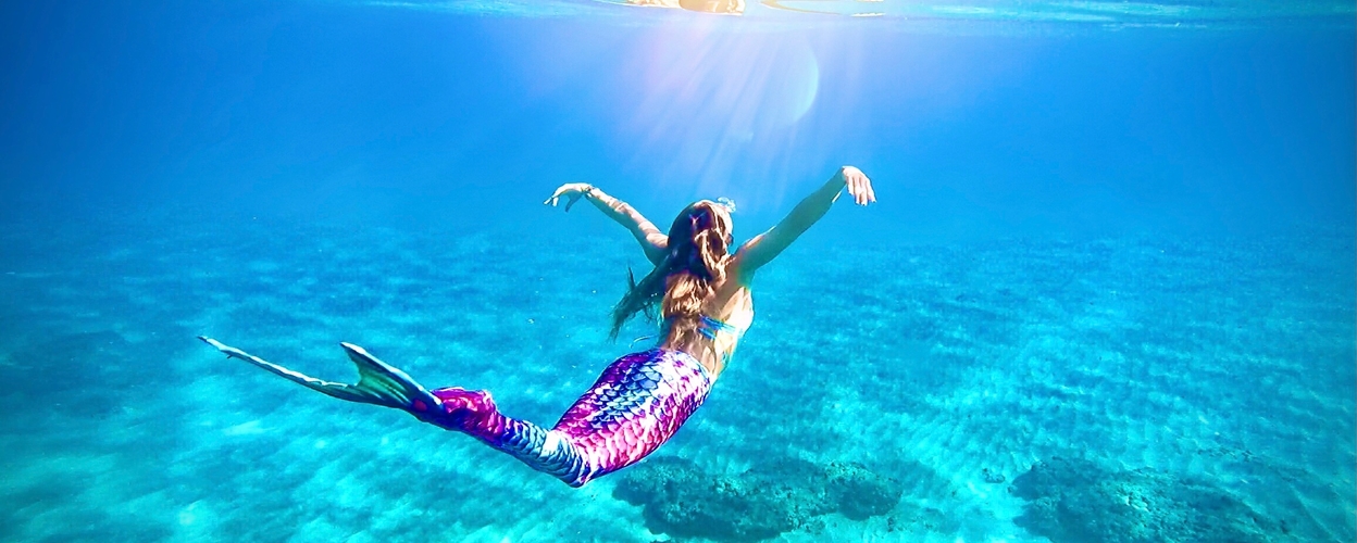 Ocean Mermaid Swimming Lesson in Maui
