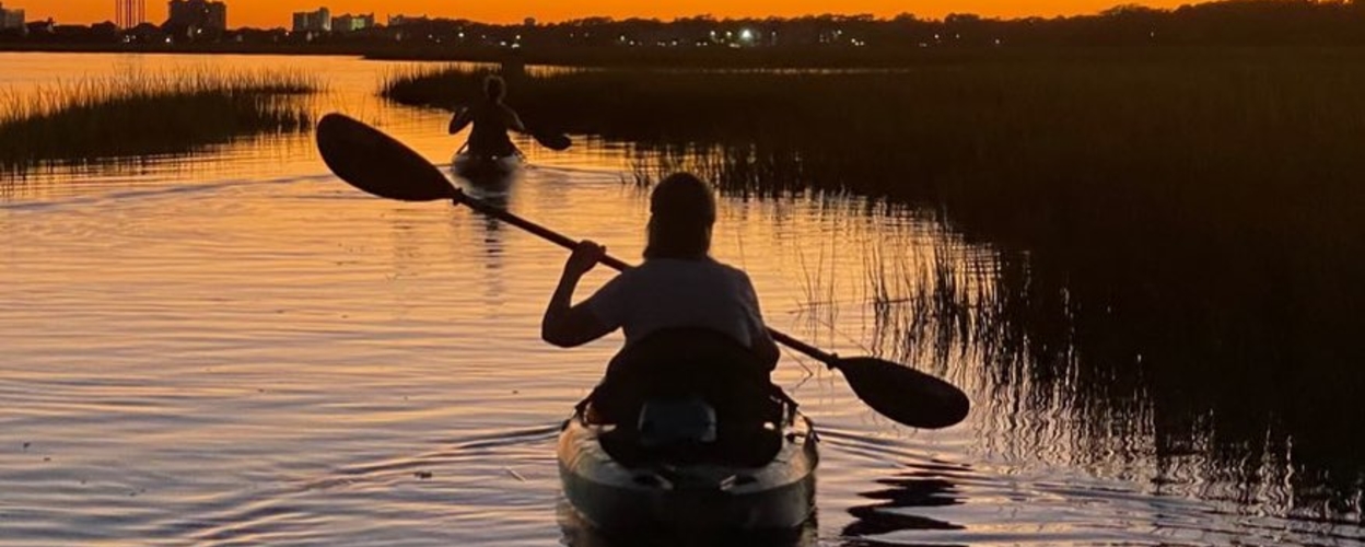 Private Sunset Kayak Tour in North Myrtle Beach