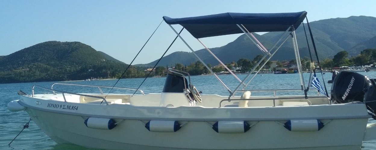 Motorboat Rental from Meganisi Beach
