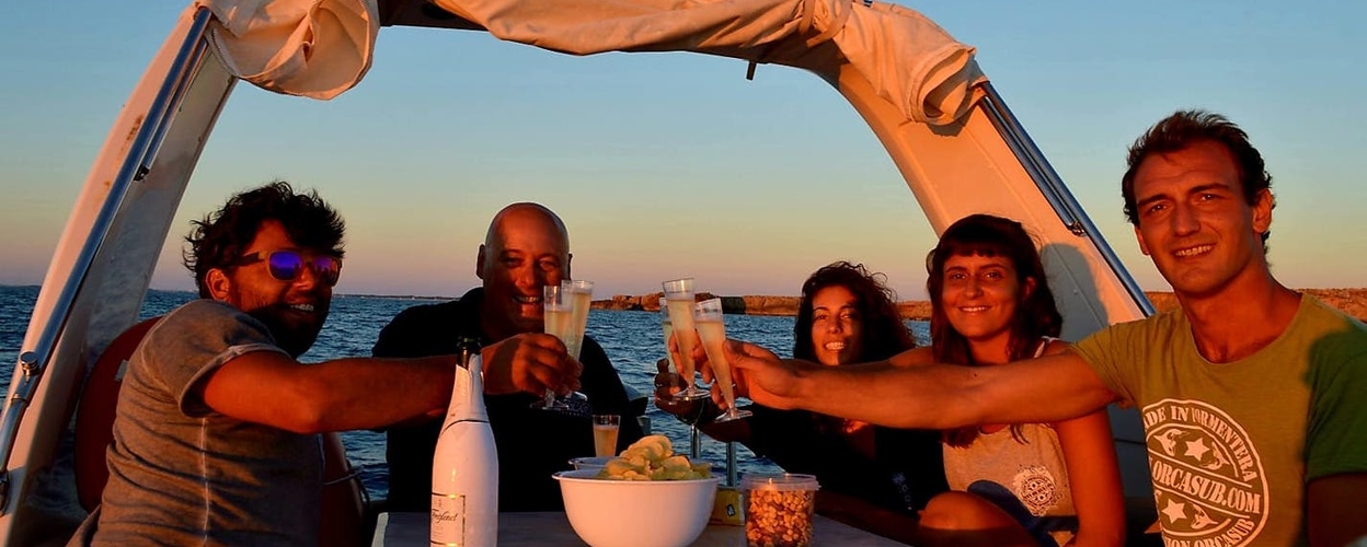 Sunset Boat Tour in Formentera
