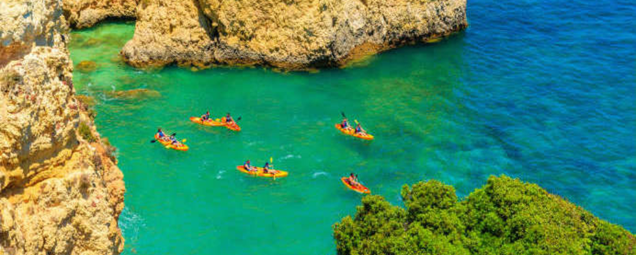 Cover for Kayak in Vilamoura - guided tour