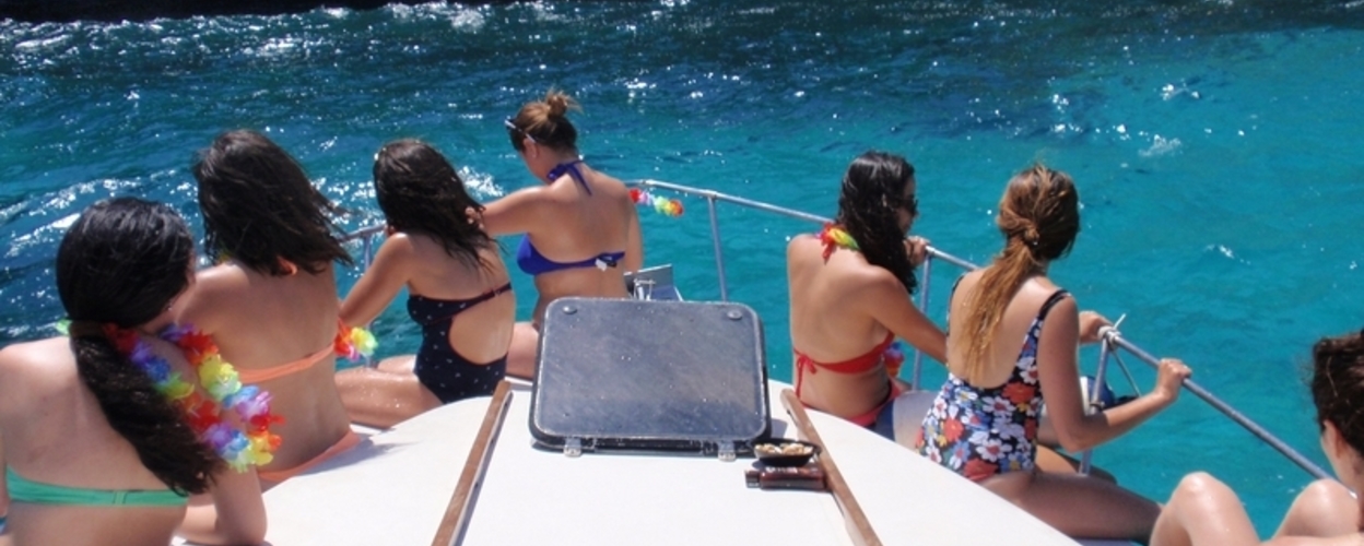 Private boat party in Mallorca