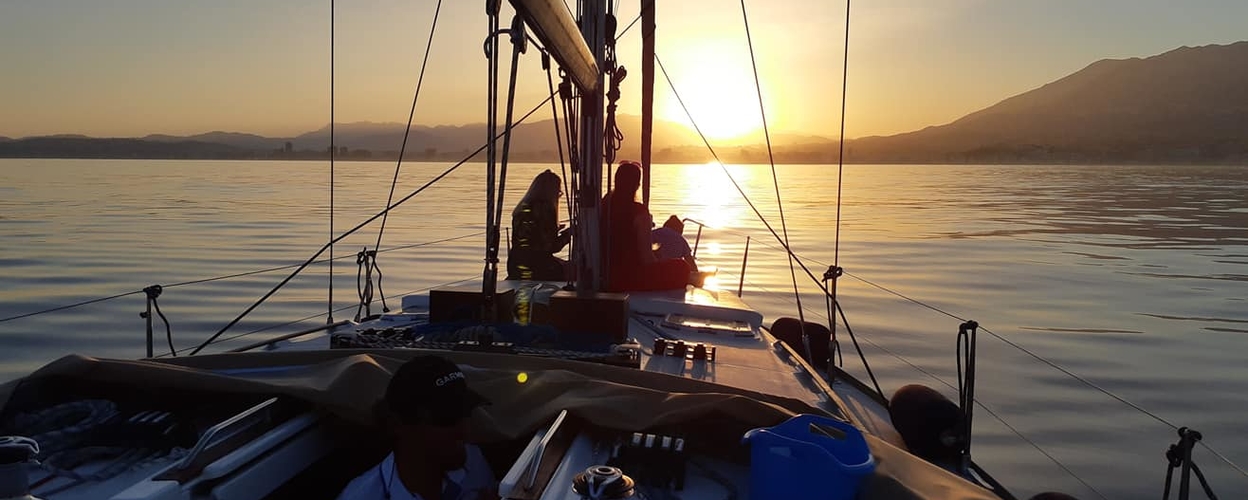 Cover for sunset sailing trip in Fuengirola