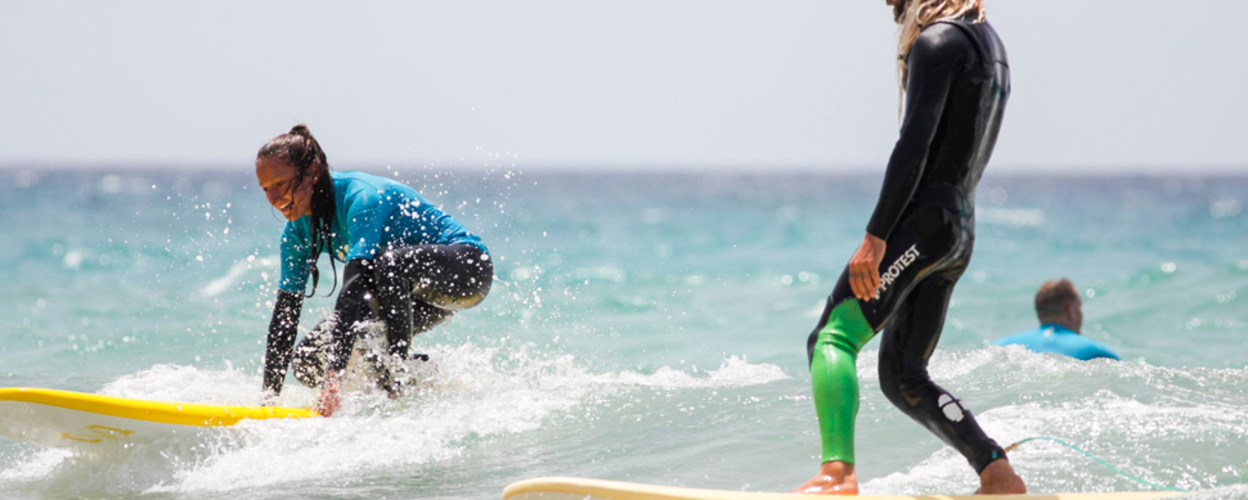 Cover for private surf lesson in Fuerteventura