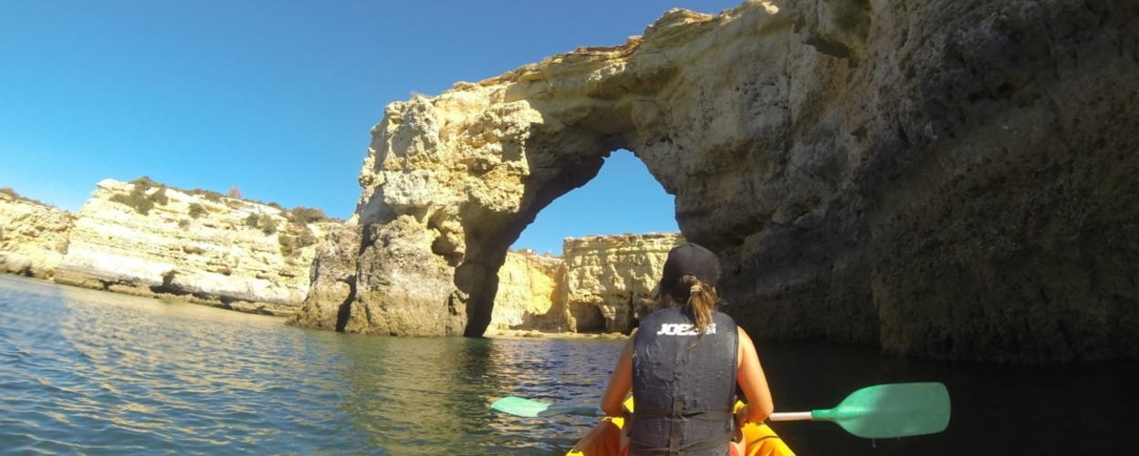 Kayaking in Algarve