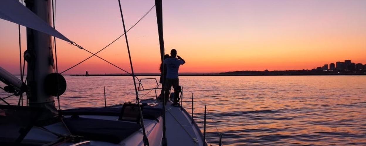 Private sunset sailing in Vilamoura