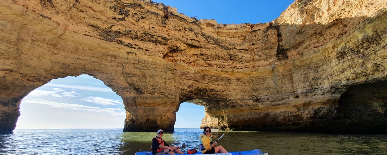 kayak around Algarve