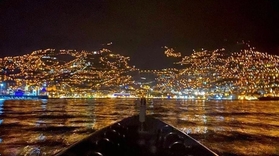 New Year’s Eve in Madeira on a boat

