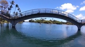 Wailoa River to King Kamehameha Statue SUP in Hilo