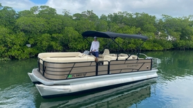 Full Day Pontoon Boat Rental in Key West