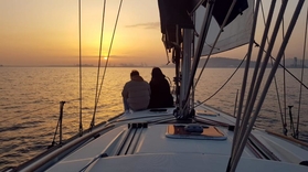Sunset Cruise on a Sailing Boat in Barcelona