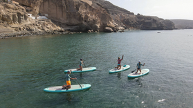 Clase de paddle surf en Gran Canaria SUP Lessons in Gran Canaria