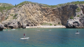 Cover for SUP tour in Sesimbra