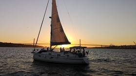 Lisbon sunset sailing tour