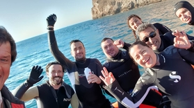 First time eco-diving in Sesimbra