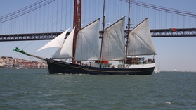 Sailing Yacht in Lisbon
