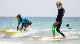 Cover for private surf lesson in Fuerteventura