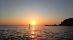 SUP Tour in Arrifana sunset
