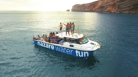 Sunset cruise in Nazaré with champagne Cover