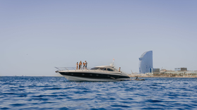 Private yacht in Barcelona