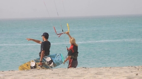 Kitesurf lesson in Boa Vista