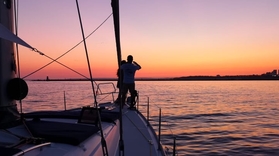 Private sunset sailing in Vilamoura