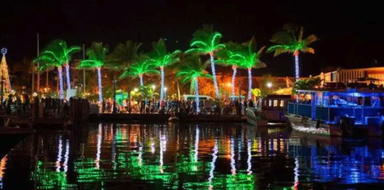 Lighted Boat Parade in Key West