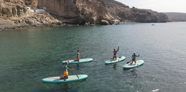 Clase de paddle surf en Gran Canaria SUP Lessons in Gran Canaria