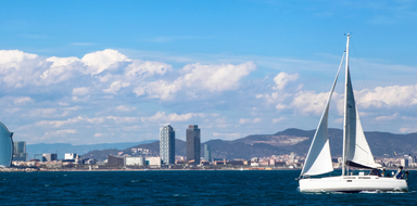 Cover for Afternoon sailing in Barcelona