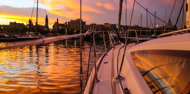 Cover for Private sunset sailing tour in Barcelona
