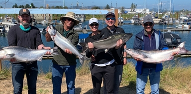 Fall Salmon Fishing Trip in Astoria