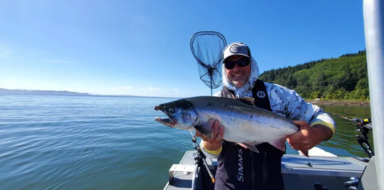 Spring Chinook Guided Fishing Trip in Warren