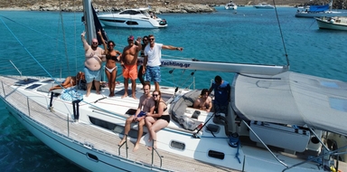 Mykonos South Beaches, Rhenia and Delos Islands Boat Tour