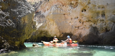 Boat Tour with Kayak at Ponta da Piedade