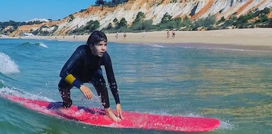 Surf lesson in Albufeira Cover