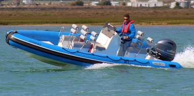 Speed boat tour in Ria Formosa