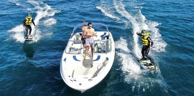 Cover for boat trip with snorkeling and jetsurf in Dénia