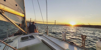 Private sunset sail in Lisbon
