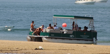 Catamaran in Ria Formosa