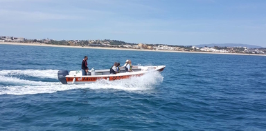 Boat taxi from Lagos to Alvor