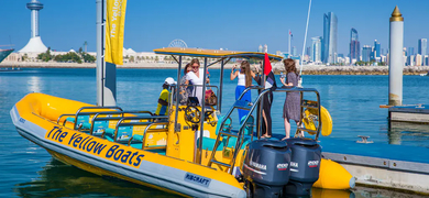 99-minute Maya Island & Corniche Speedboat Tour 